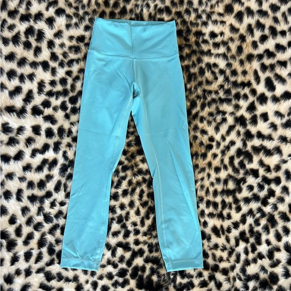 Lululemon Wunder Train High Rise 23” Leggings (Tidal Teal) - Picture 1 of 2